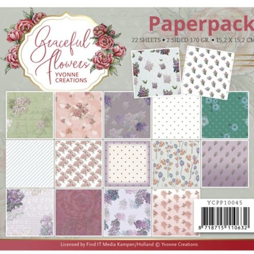 Paperpack 6x6, Yvonne Creations YCP10045