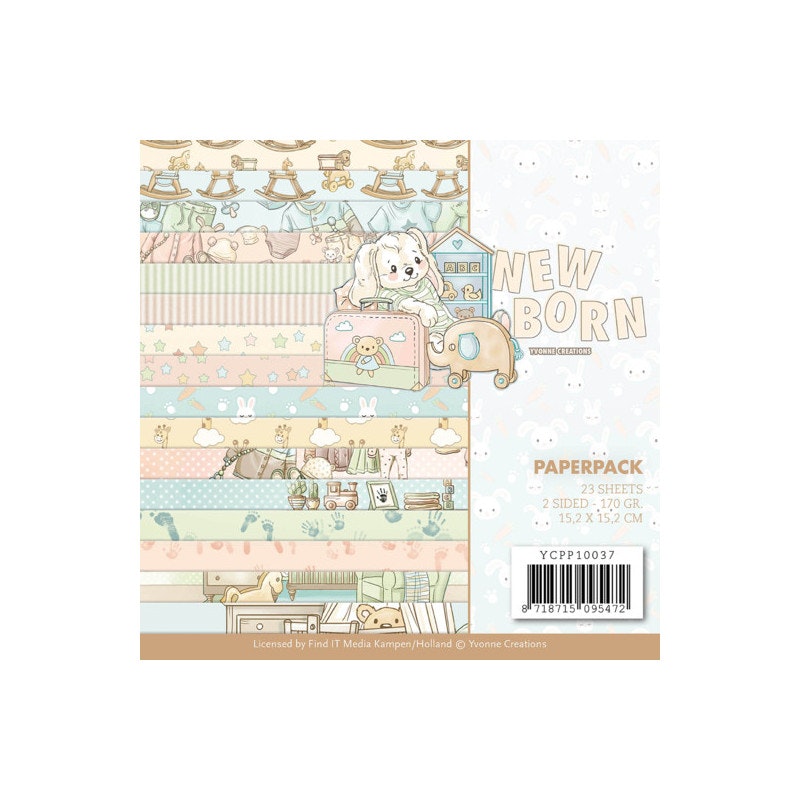 Paperpack 6x6, Yvonne Creations YCP10037