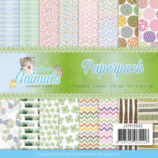 Paperpack 6x6 Jeanines art - JAPP10009