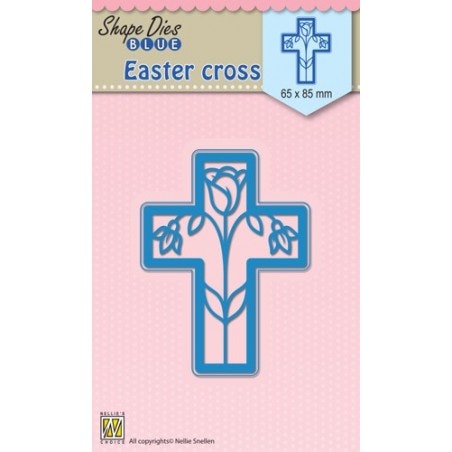 Nellie Snellen Die Blue - easter cross