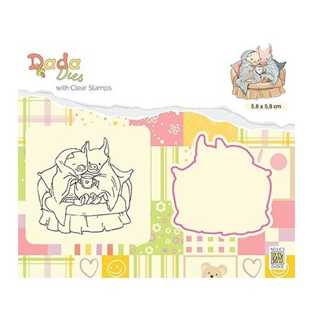 Nellie Snellen stamp and die - ddcs018