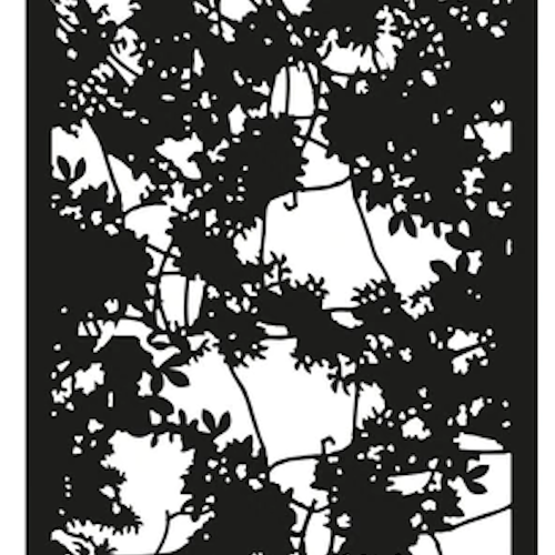 Design5 Stencil - tree leaves D5S023