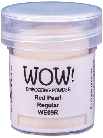 WOW! Embossing Powder "Pearlescents - Red Pearl - Regular" WE09R 15ml