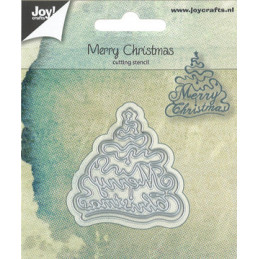 Joy! crafts Die - merry christmas 6002/1054