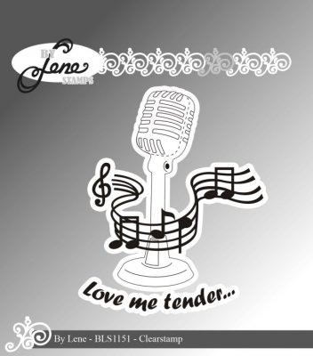 By Lene Stamps - BLS1151 love me tender