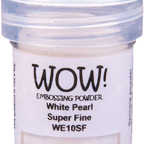 WOW! Embossing Powder "Pearlescents - White Pearl - Super Fine" WE10SF