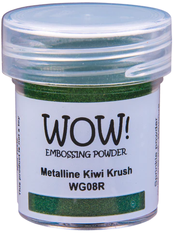 WOW! Embossing Powder "Metallines - Kiwi Krush Metalline - Regular" WG08R