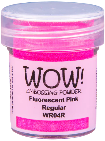 WOW! Embossing Powder "Fluorescent Colours - Pink - Regular" WR04R