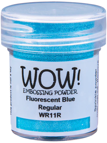 WOW! Embossing Powder "Fluorescent Colours - Blue - Regular" WR11R