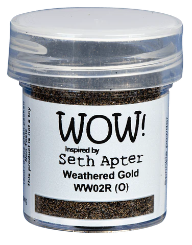 WOW! Embossing Powder "Mixed Media - Weathered Gold - Regular" WW02R