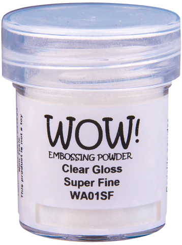 WOW! Embossing Powder "Clears - Clear Gloss - Super Fine" WA01SF