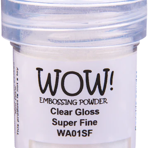WOW! Embossing Powder "Clears - Clear Gloss - Super Fine" WA01SF
