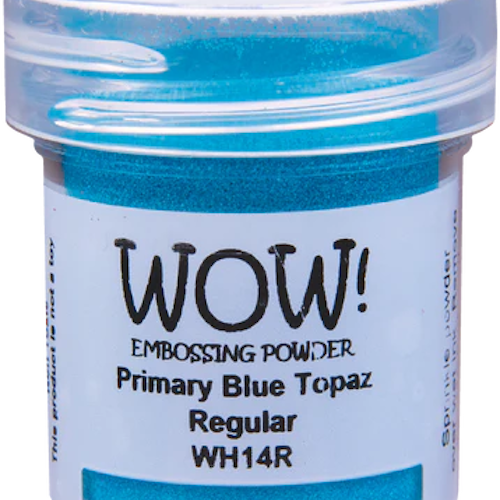 WOW! Embossing Powder "Primaries - Blue Topaz - Regular" WH14R