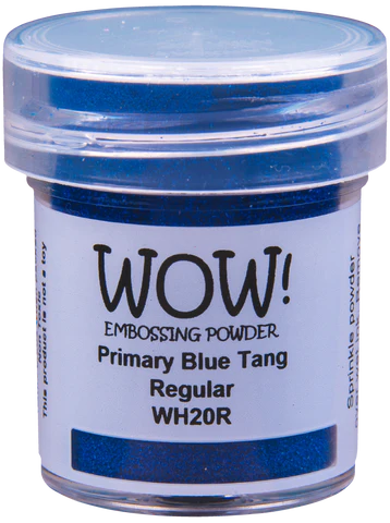 WOW! Embossing Powder "Primaries - Blue Tang - Regular" WH20R