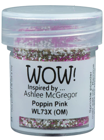 WOW! Embossing Powder "Colour Blends - Poppin Pink" WL73X