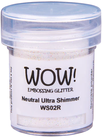 WOW! Embossing Powder "Embossing Glitters - Neutral Ultra Shimmer - Regular" WS02R