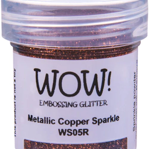 WOW! Embossing Powder "Embossing Glitters - Metallic Copper Sparkle - Regular" WS05R