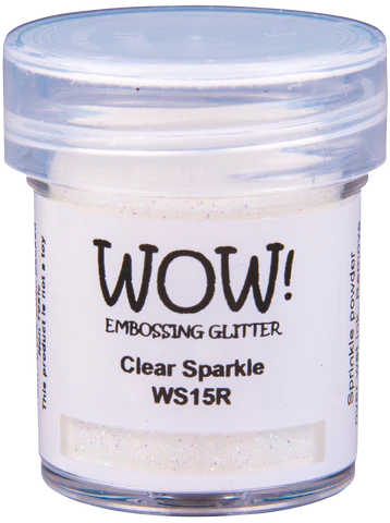 WOW! Embossing Powder "Embossing Glitters - Clear Sparkle - Regular" WS15R