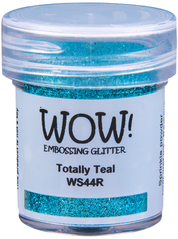 WOW! Embossing Powder "Embossing Glitters - Totally Teal - Regular" WS44R