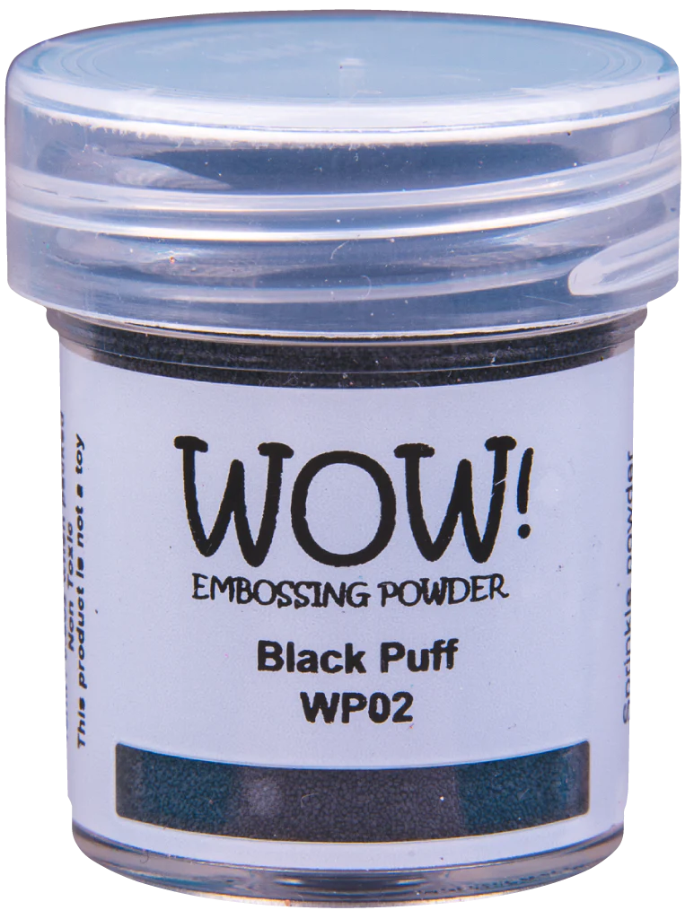 WOW! Embossing Powder "Puff Colours - Black Puff" WP02