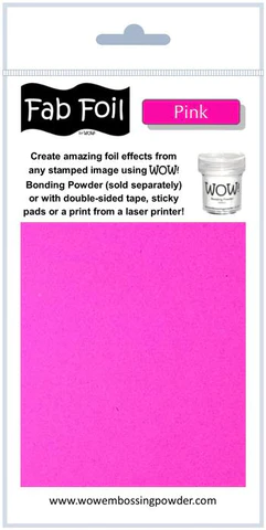 WOW! Fab Foil "Pink" W216-PK52