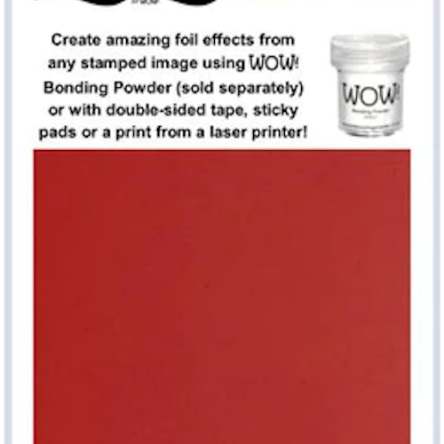WOW! Fab Foil "Red" W216-RE80