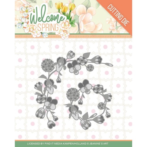 Jeanines Art Dies - Spring Garland JAD10115