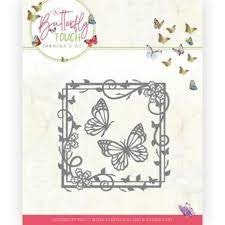 Jeanines Art Dies - Butterfly Square JAD10122