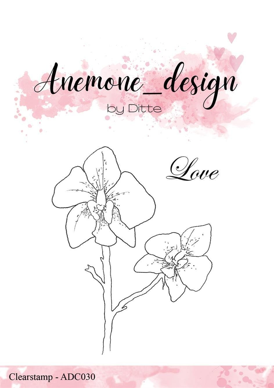 Anemone Stamp - Flowers Love ADC030