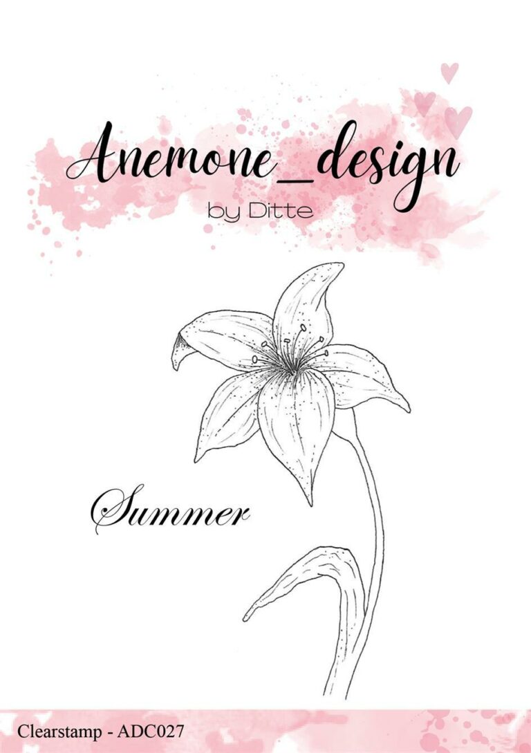 Anemone Stamp - Flowers Summer ADC027