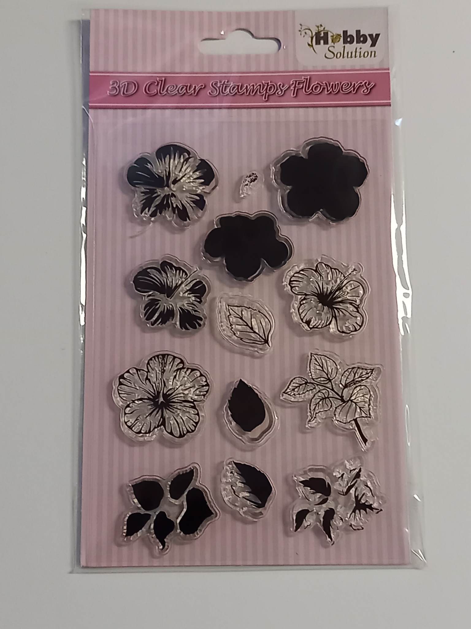 Hobby Solution clear stamp Layererd - flowers