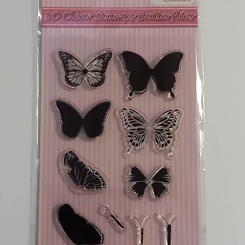 Hobby Solution clear stamp Layererd - butterfly