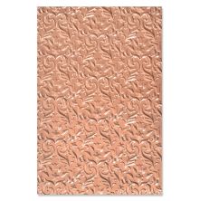 665741 Sizzix Multi-Level Texture Fades Embossing Folder - Floral Flourishes
