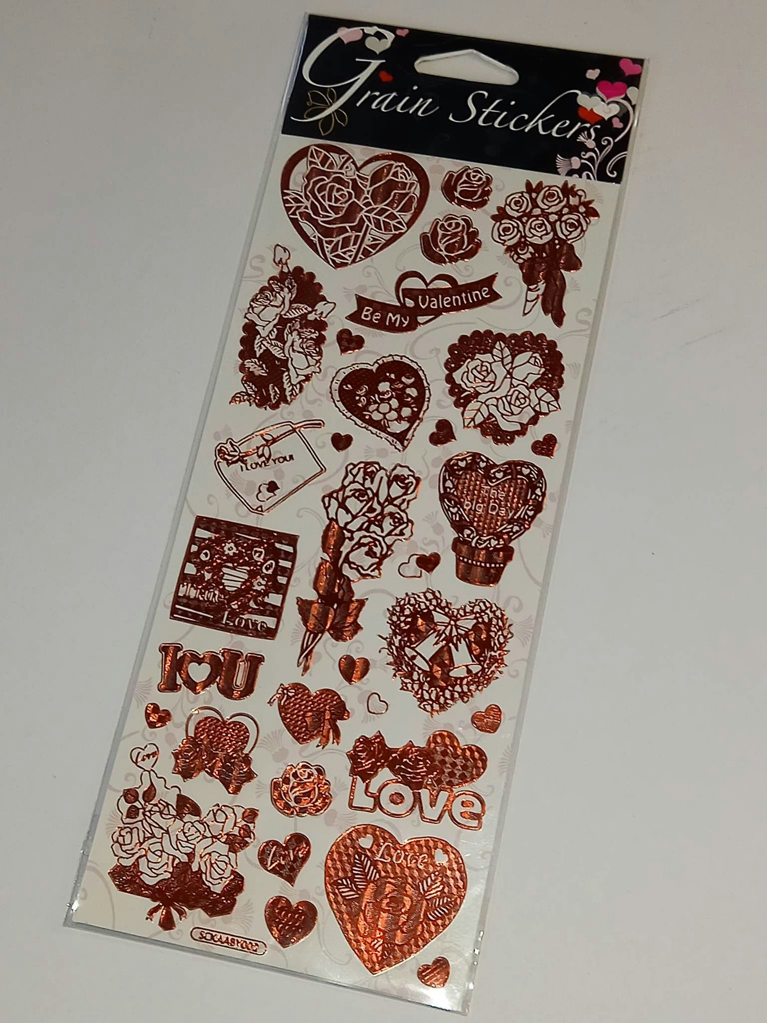 Stickers -  love Red