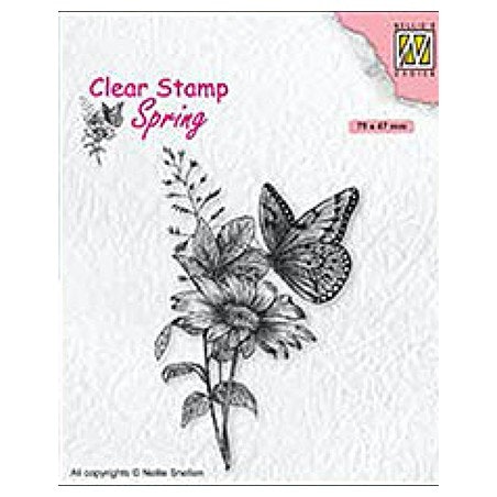 Clearstamps Nellie Snellen - Butterfly SPCS018