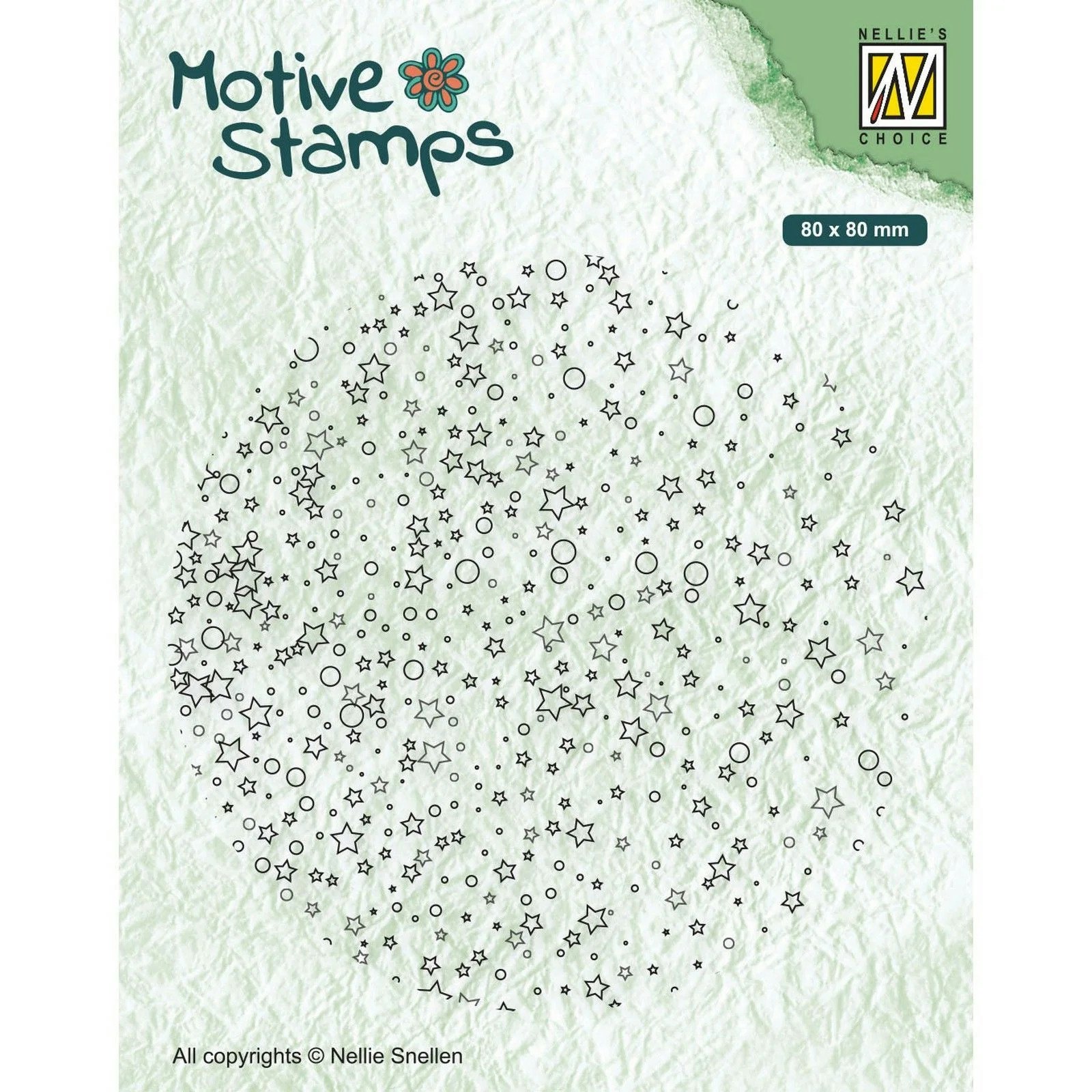 Clearstamps Nellie Snellen - Stars TXC019