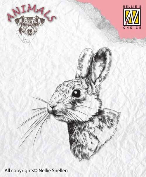 Clearstamps Nellie Snellen - Rabbit-2 ANI015