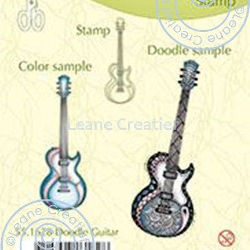 LEANE CLEARSTAMP “Doodle Guitar” 55.1628