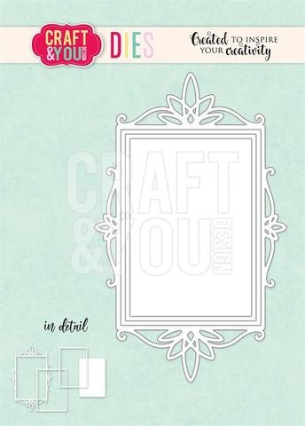 Craft & you dies - ornament frame CW118