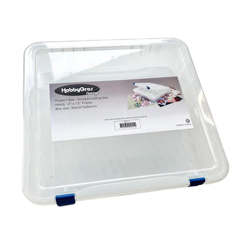 HobbyGros Storage Project Box - Plastic Storage 12X12