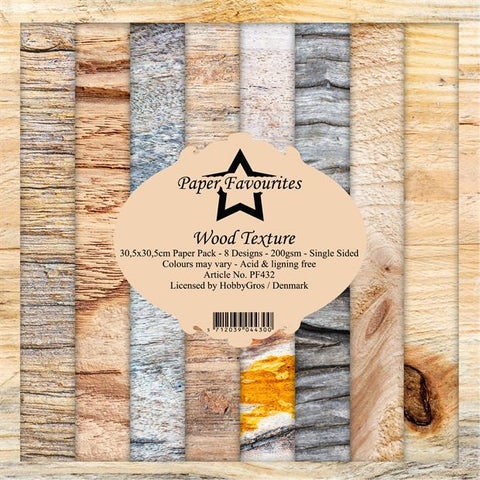 Paper Favourites pack 12x12 - Wood Texture