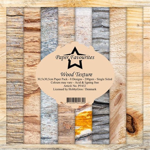 Paper Favourites pack 12x12 - Wood Texture