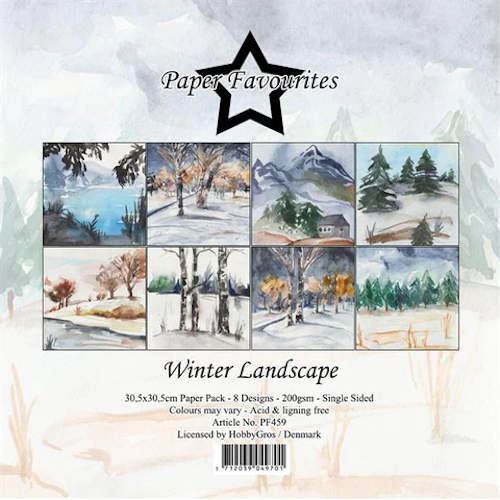 Paper Favourites pack 12x12 - Winter Landscape