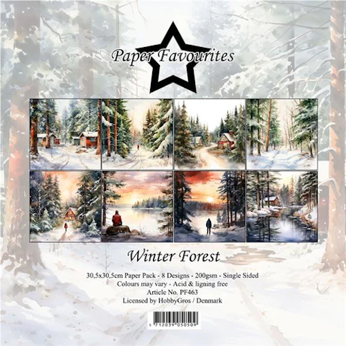 Paper Favourites pack 12x12 - Winter Forest