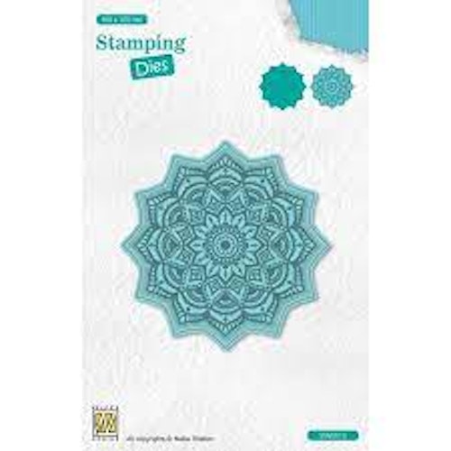 Nellie Snellen die - Stamping dies mandala stad013