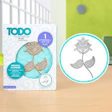 TODO Hot Foil Plate - henna flower