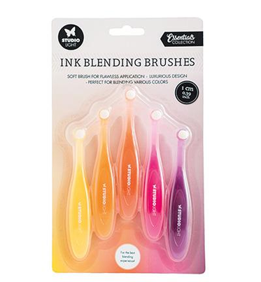 Studio Light - Ink Blending Brushes - 5 x 1cm