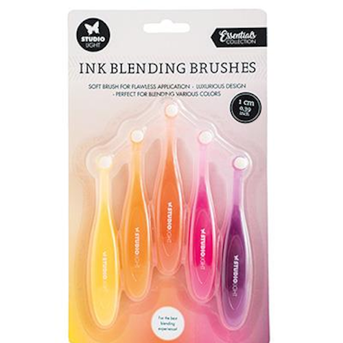 Studio Light - Ink Blending Brushes - 5 x 1cm