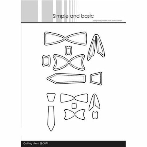 Simple and Basic die "Bow & Tie" SBD071