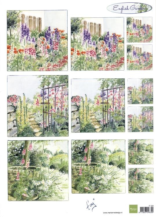 Marianne design Klippark - English Garden - IT591